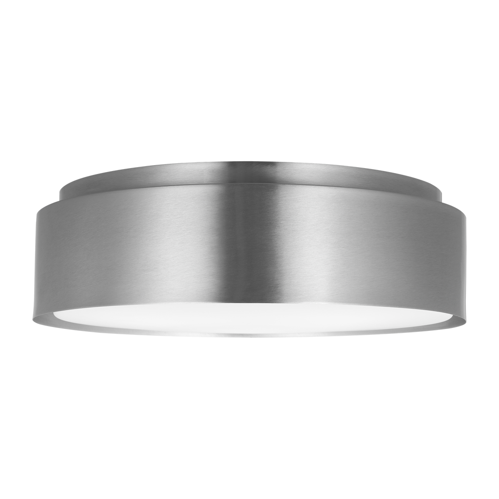 Dartmore Large Flush Mount Brushed Nickel
