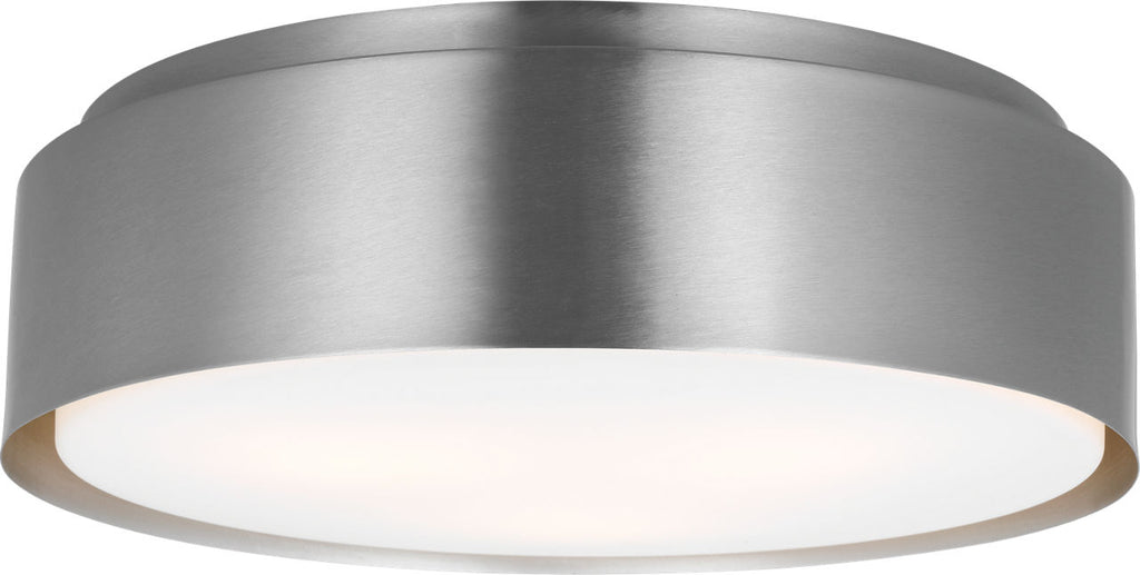 Dartmore Large Flush Mount Brushed Nickel