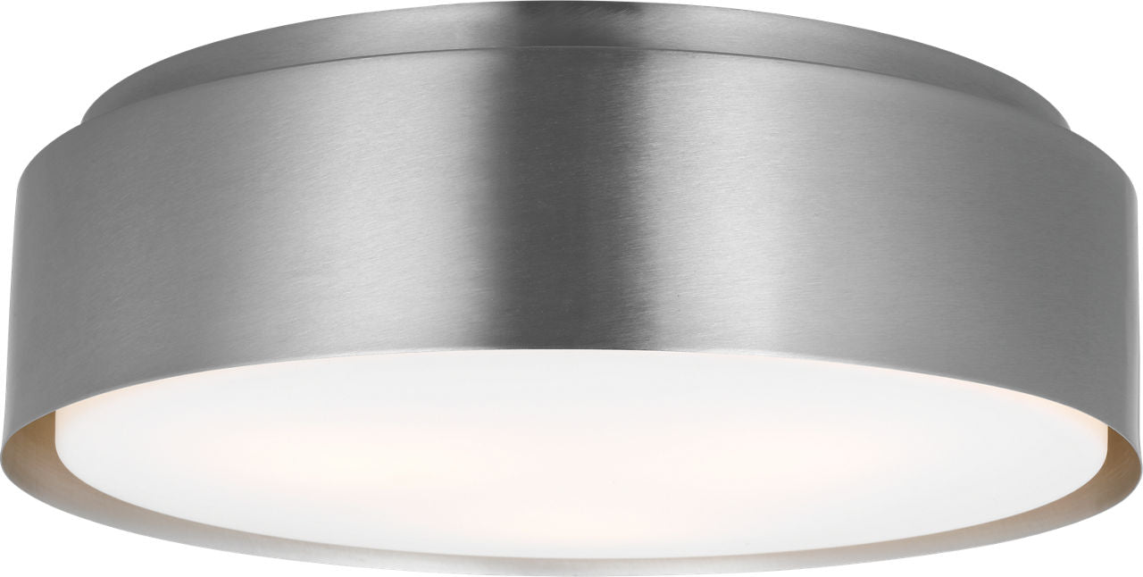 Dartmore Large Flush Mount Brushed Nickel