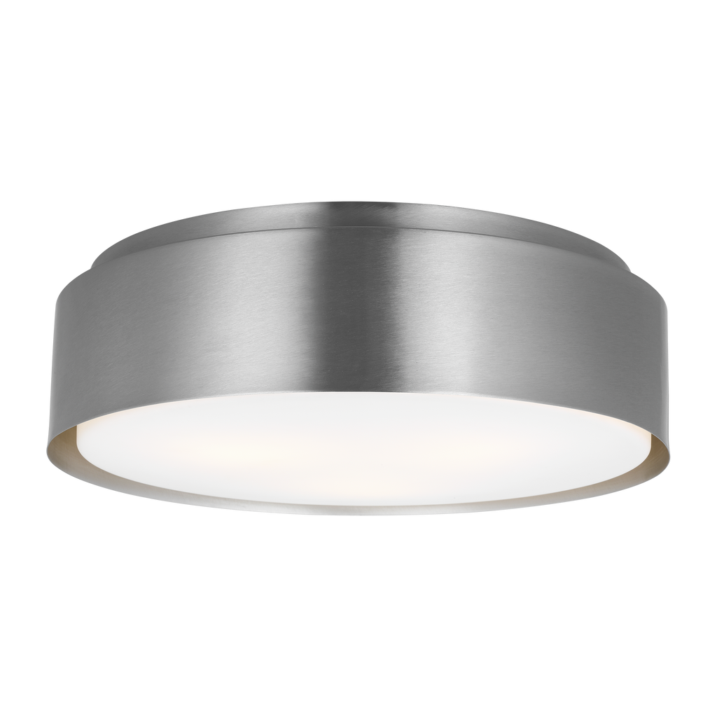 Dartmore Large Flush Mount Brushed Nickel