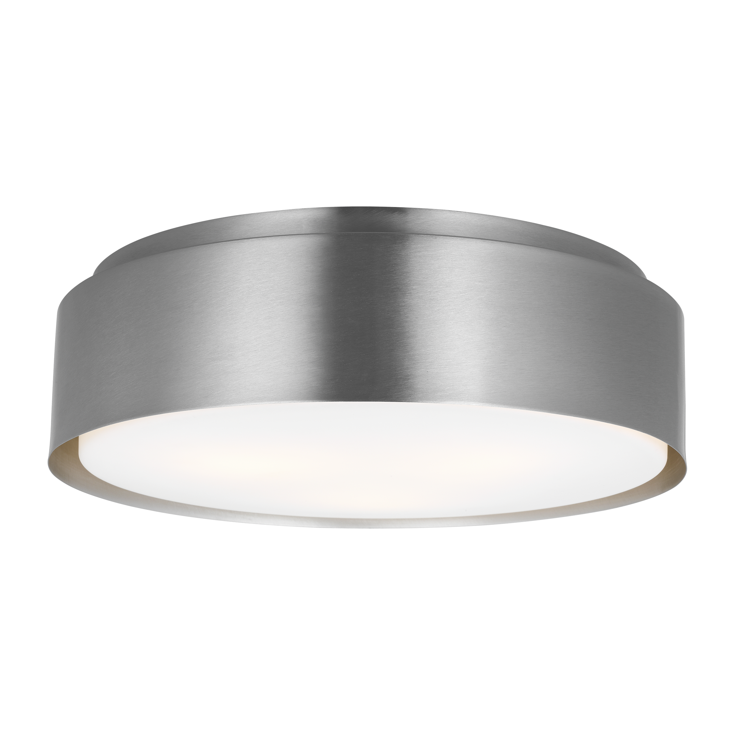 Dartmore Large Flush Mount Brushed Nickel