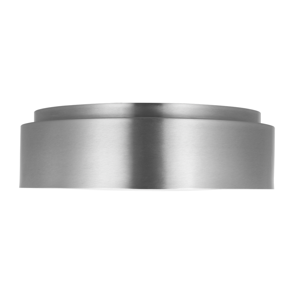 Dartmore Large Flush Mount Brushed Nickel