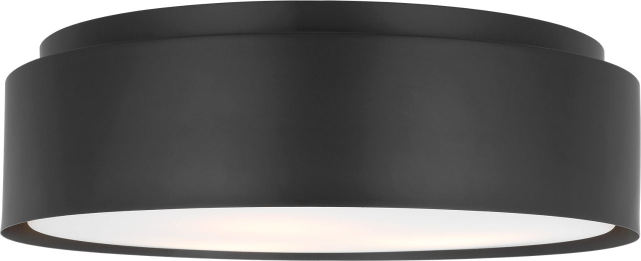 Dartmore Large Flush Mount Midnight Black
