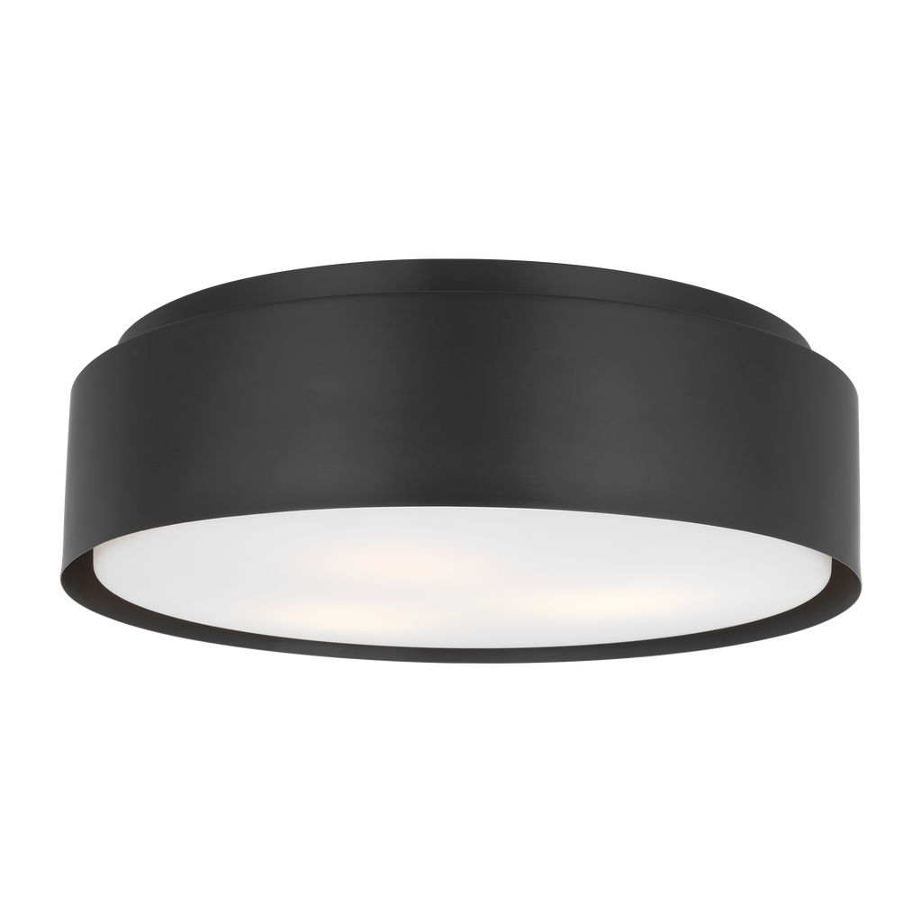 Dartmore Large Flush Mount Midnight Black