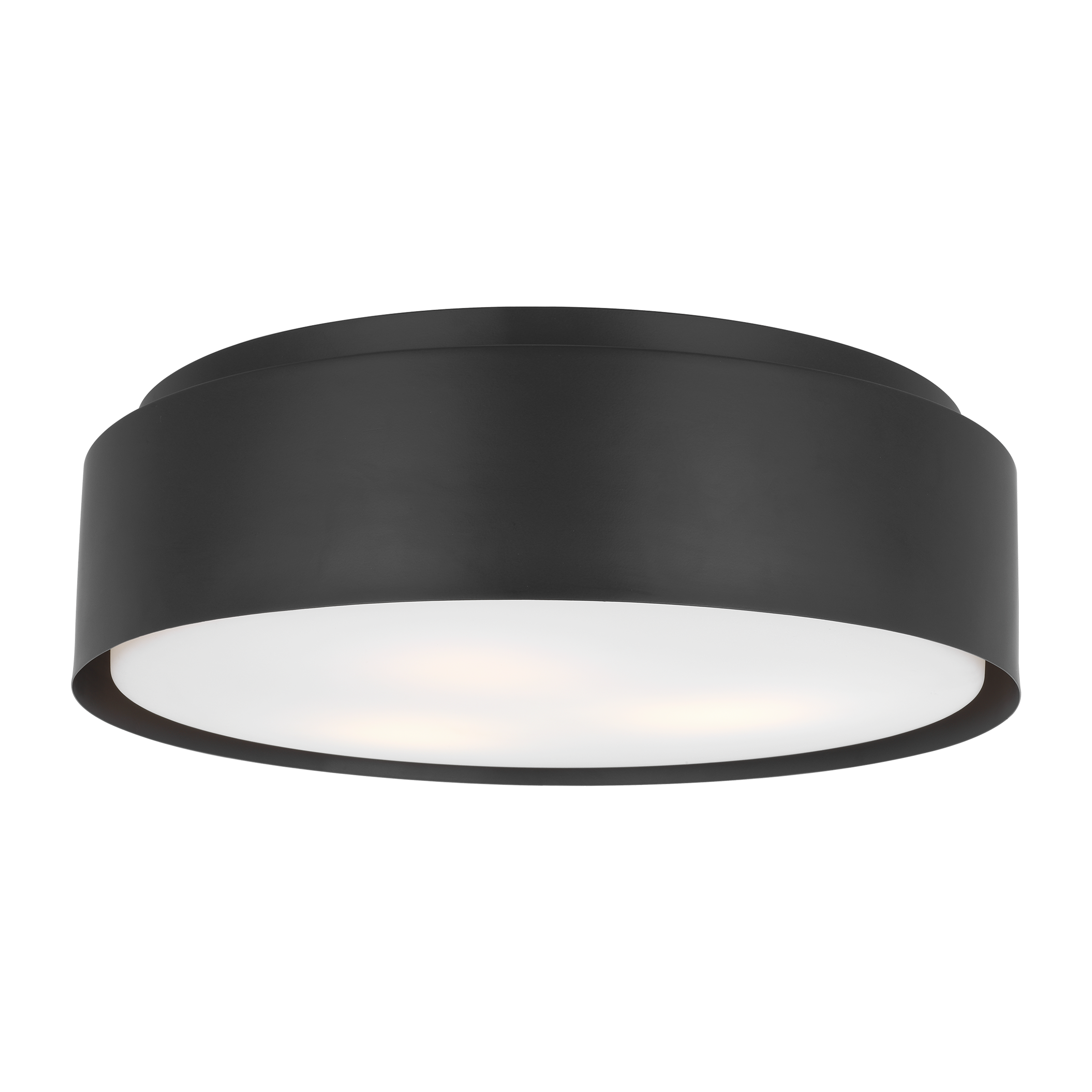 Dartmore Large Flush Mount Midnight Black