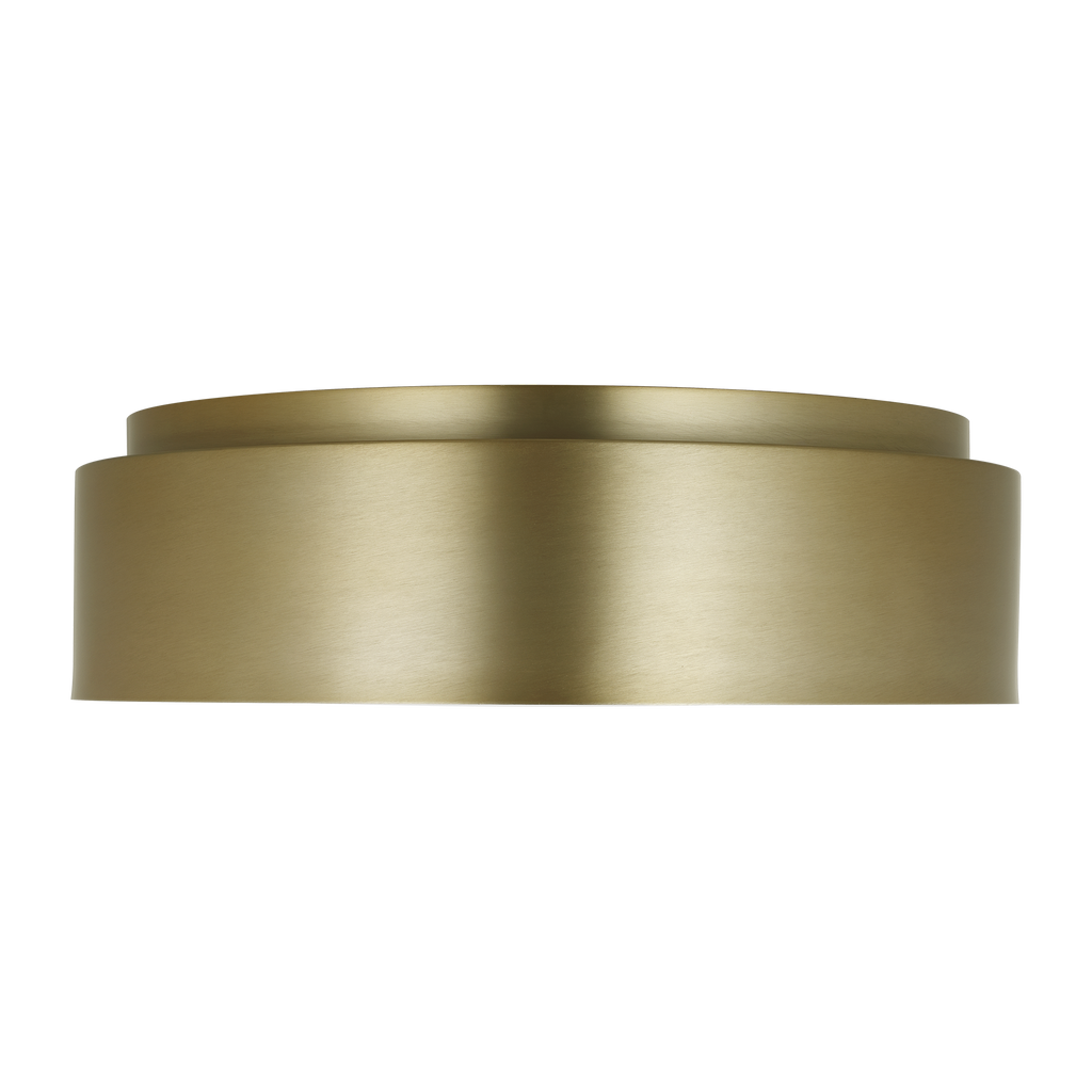 Dartmore Large Flush Mount Satin Brass