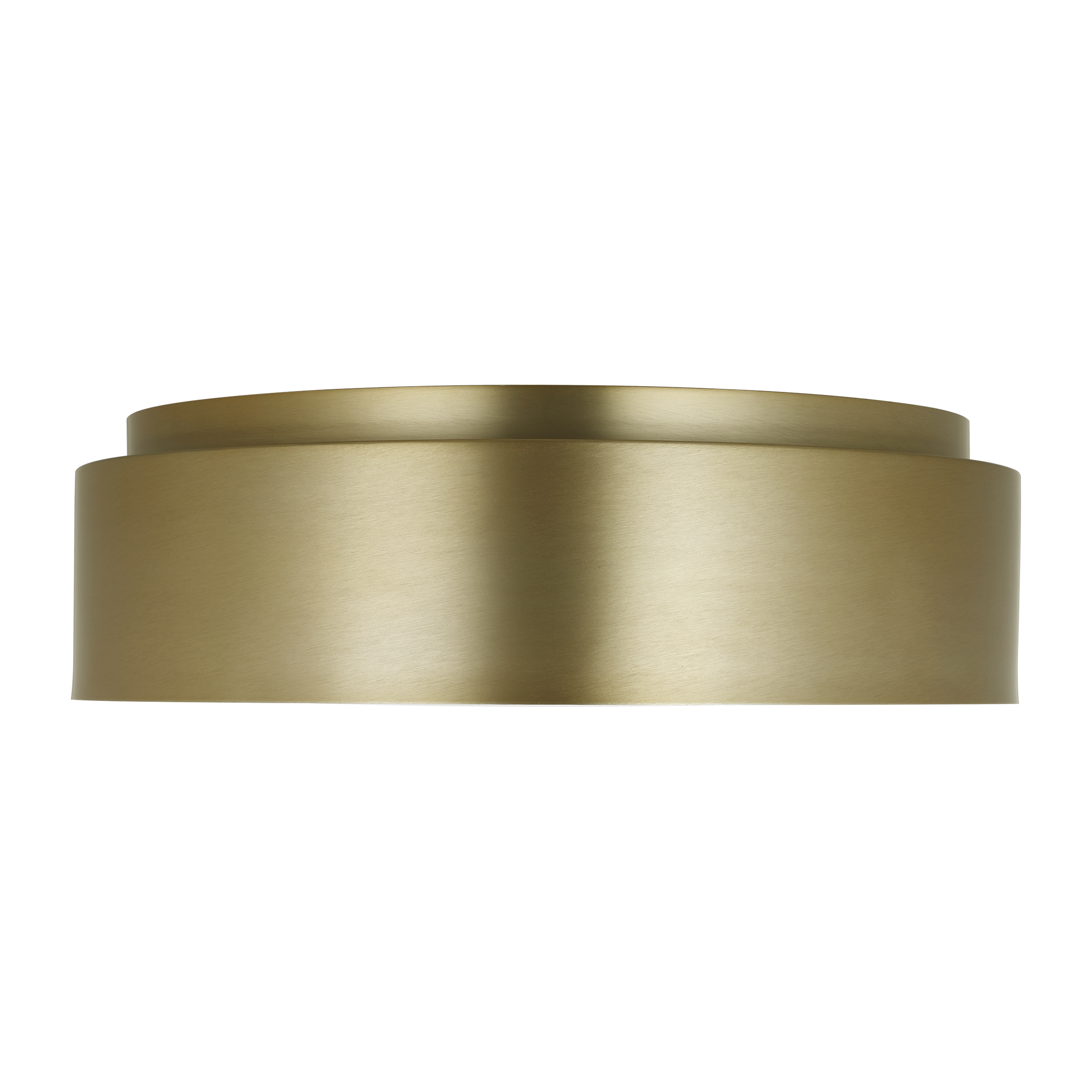 Dartmore Large Flush Mount Satin Brass