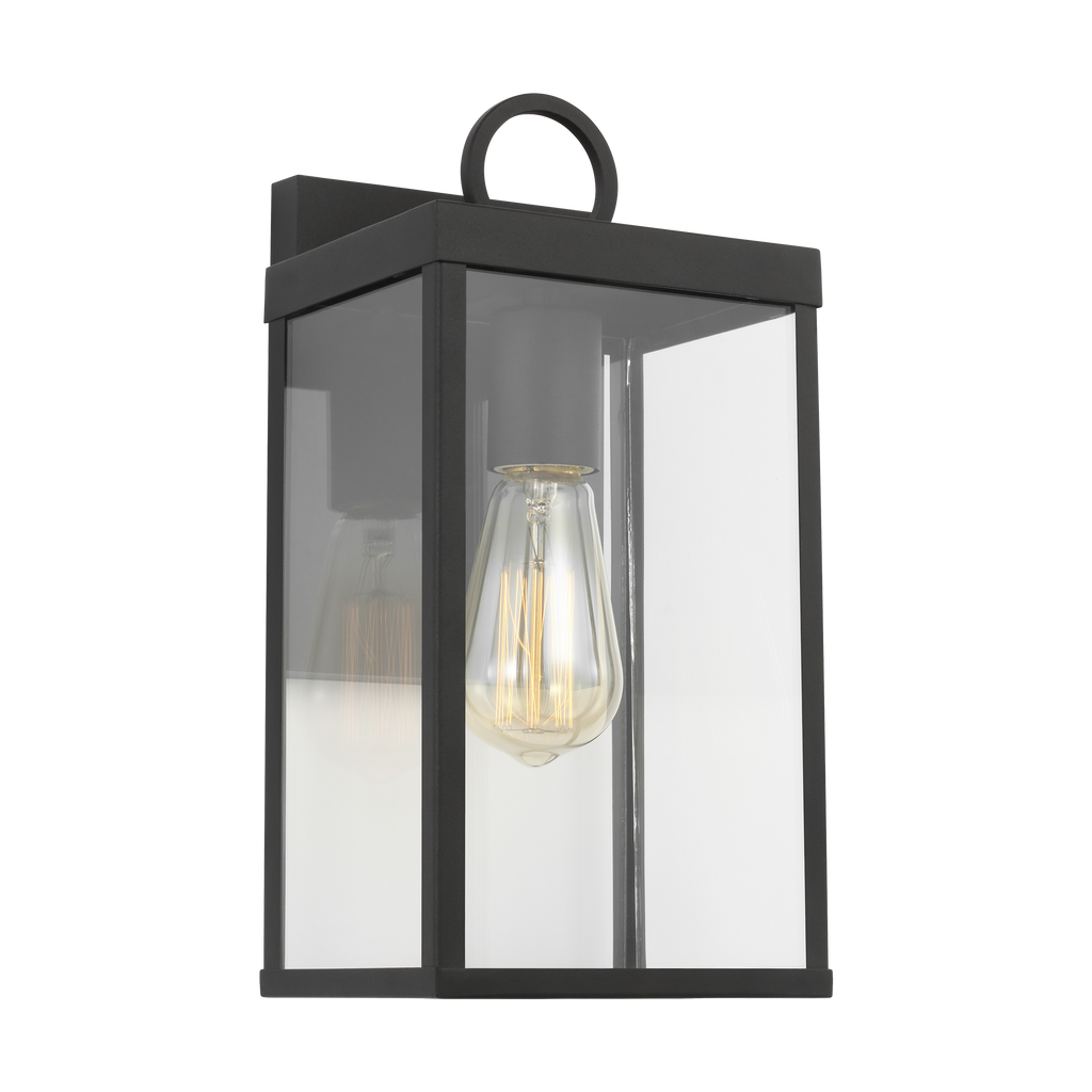 Howell Small Wall Lantern Textured Black