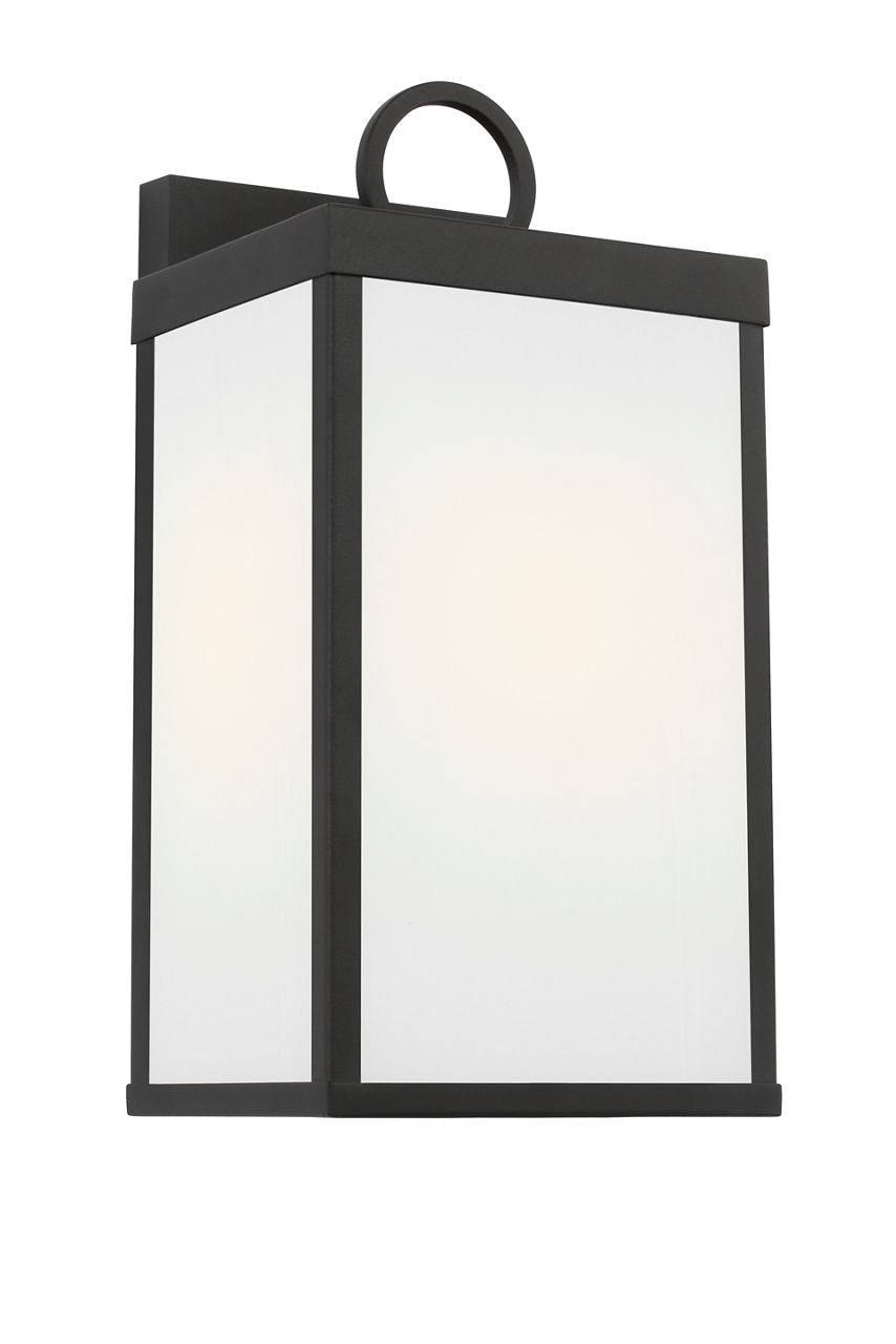 Howell Small Wall Lantern Textured Black