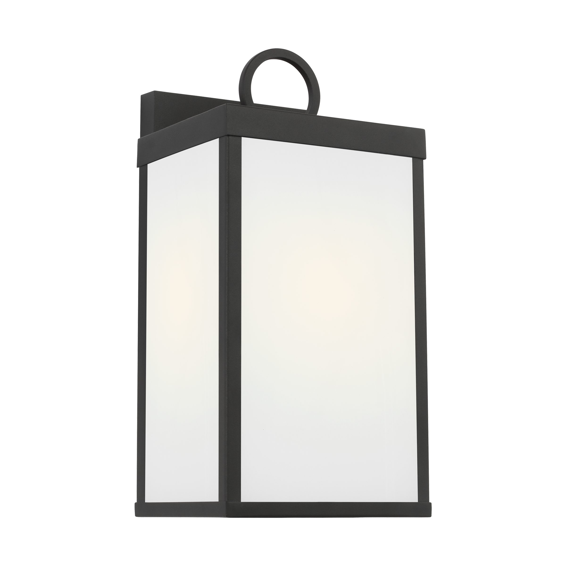 Howell Small Wall Lantern Textured Black