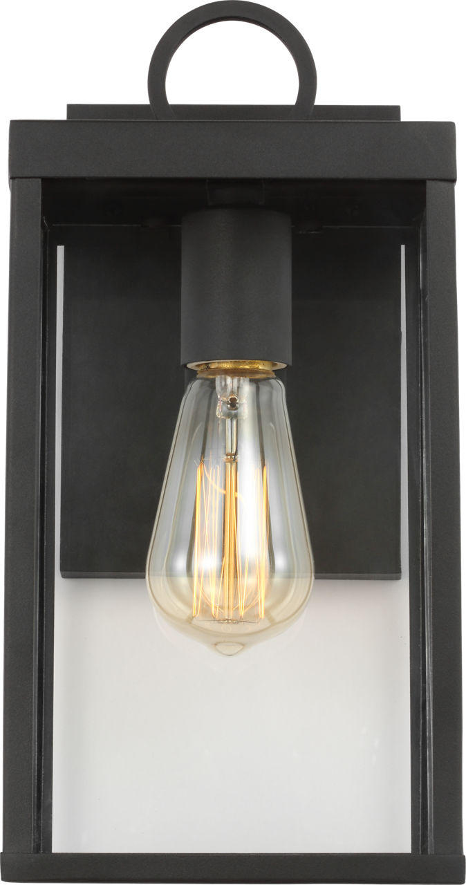Howell Small Wall Lantern Textured Black
