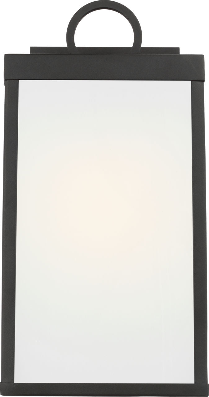 Howell Small Wall Lantern Textured Black