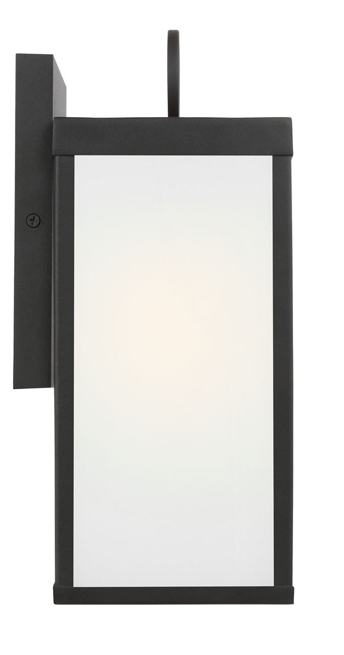 Howell Small Wall Lantern Textured Black