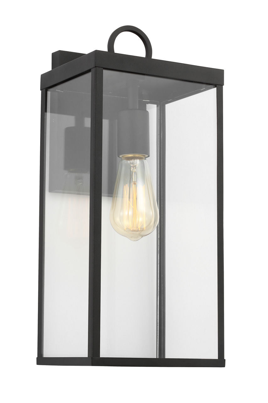Howell Medium Wall Lantern Textured Black