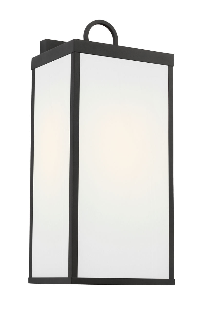 Howell Medium Wall Lantern Textured Black