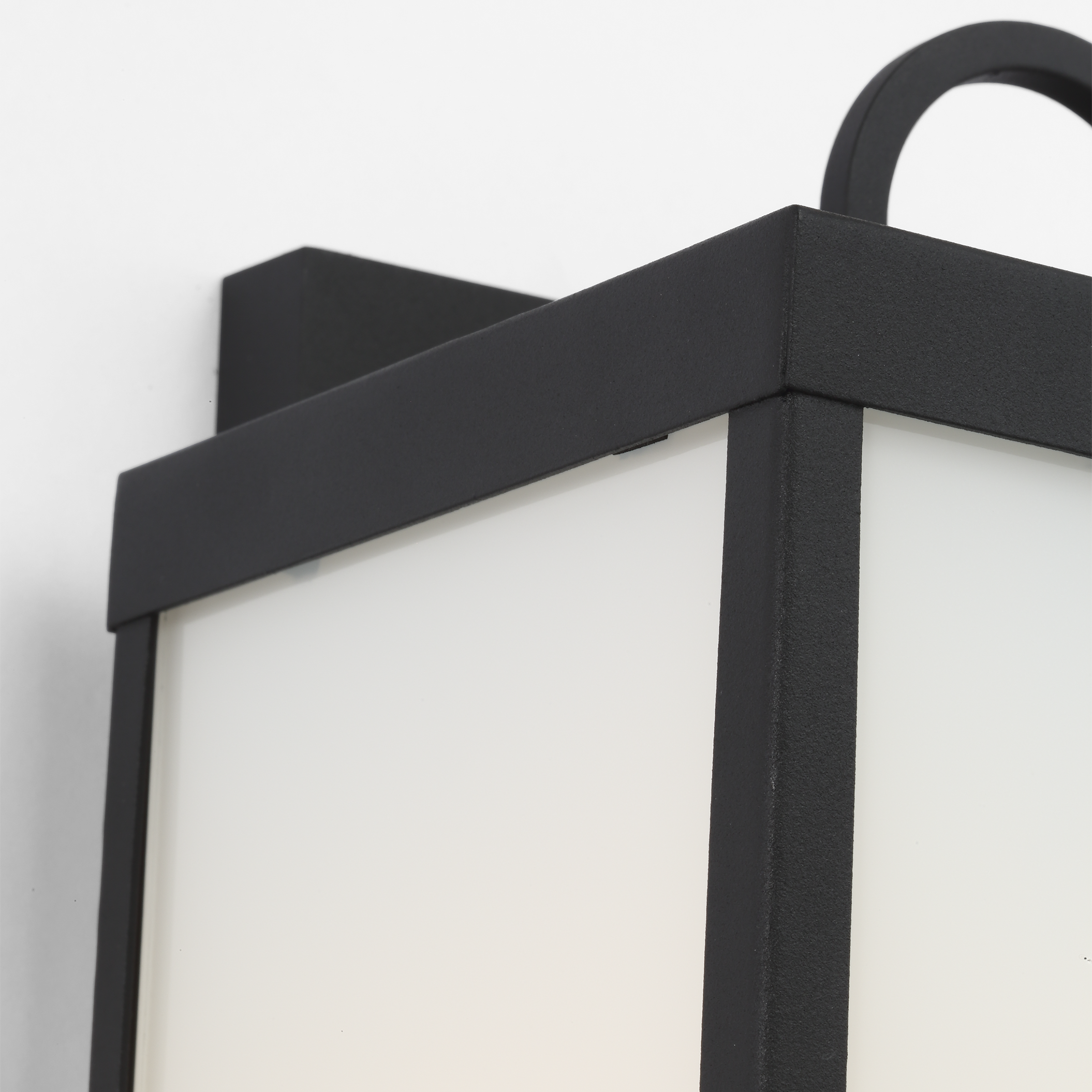Howell Medium Wall Lantern Textured Black