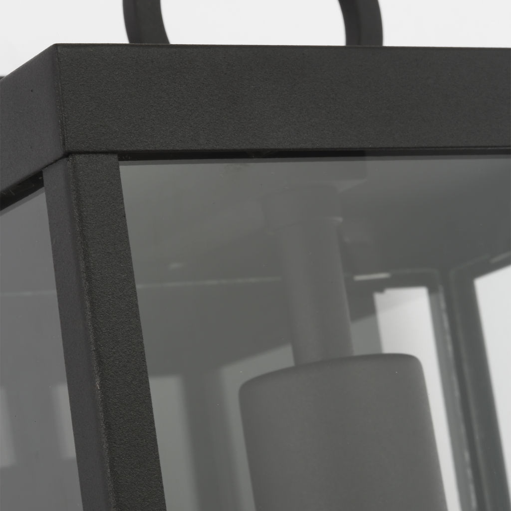Howell Medium Wall Lantern Textured Black