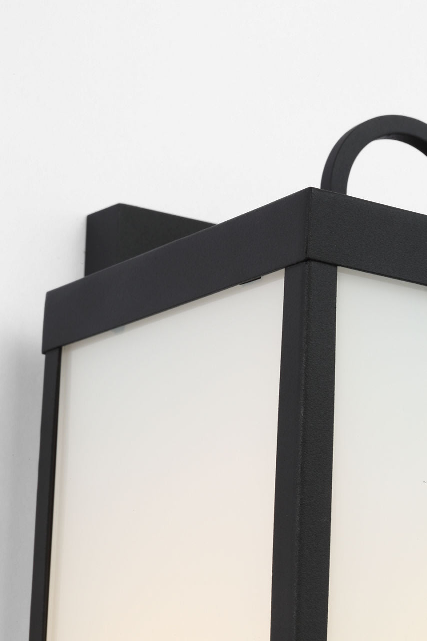 Howell Medium Wall Lantern Textured Black