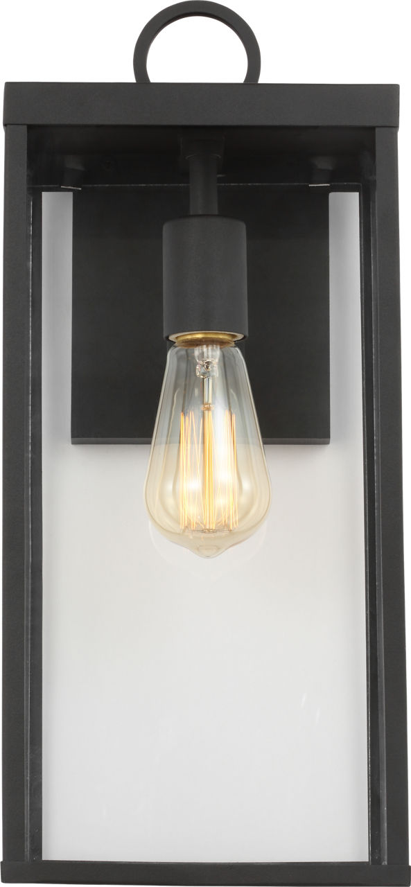 Howell Medium Wall Lantern Textured Black