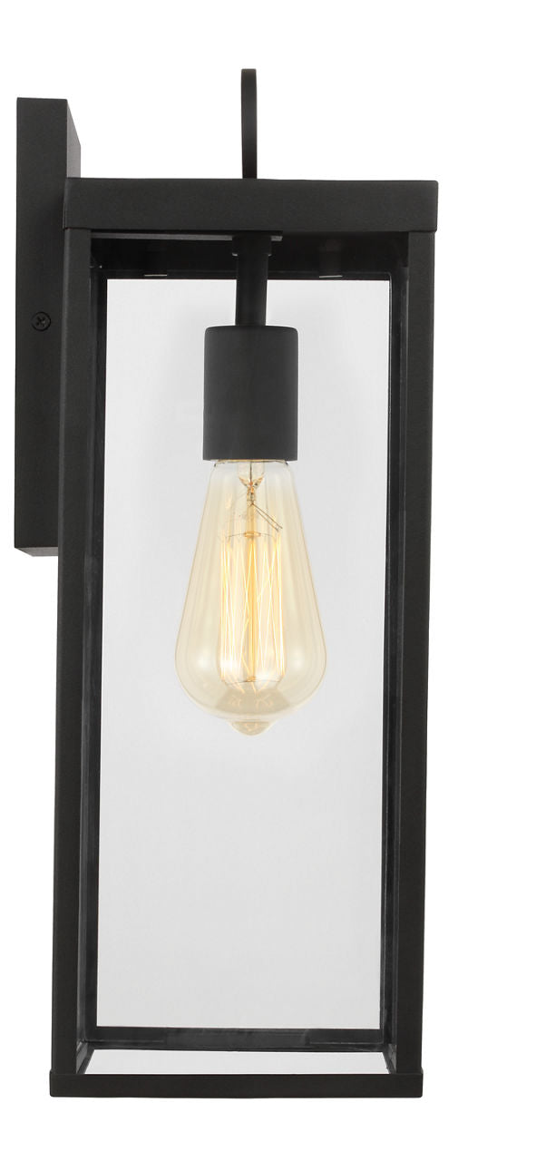 Howell Medium Wall Lantern Textured Black