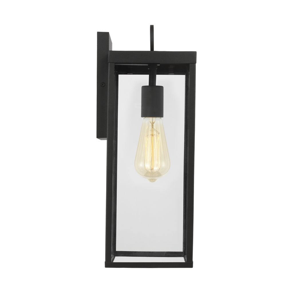 Howell Medium Wall Lantern Textured Black