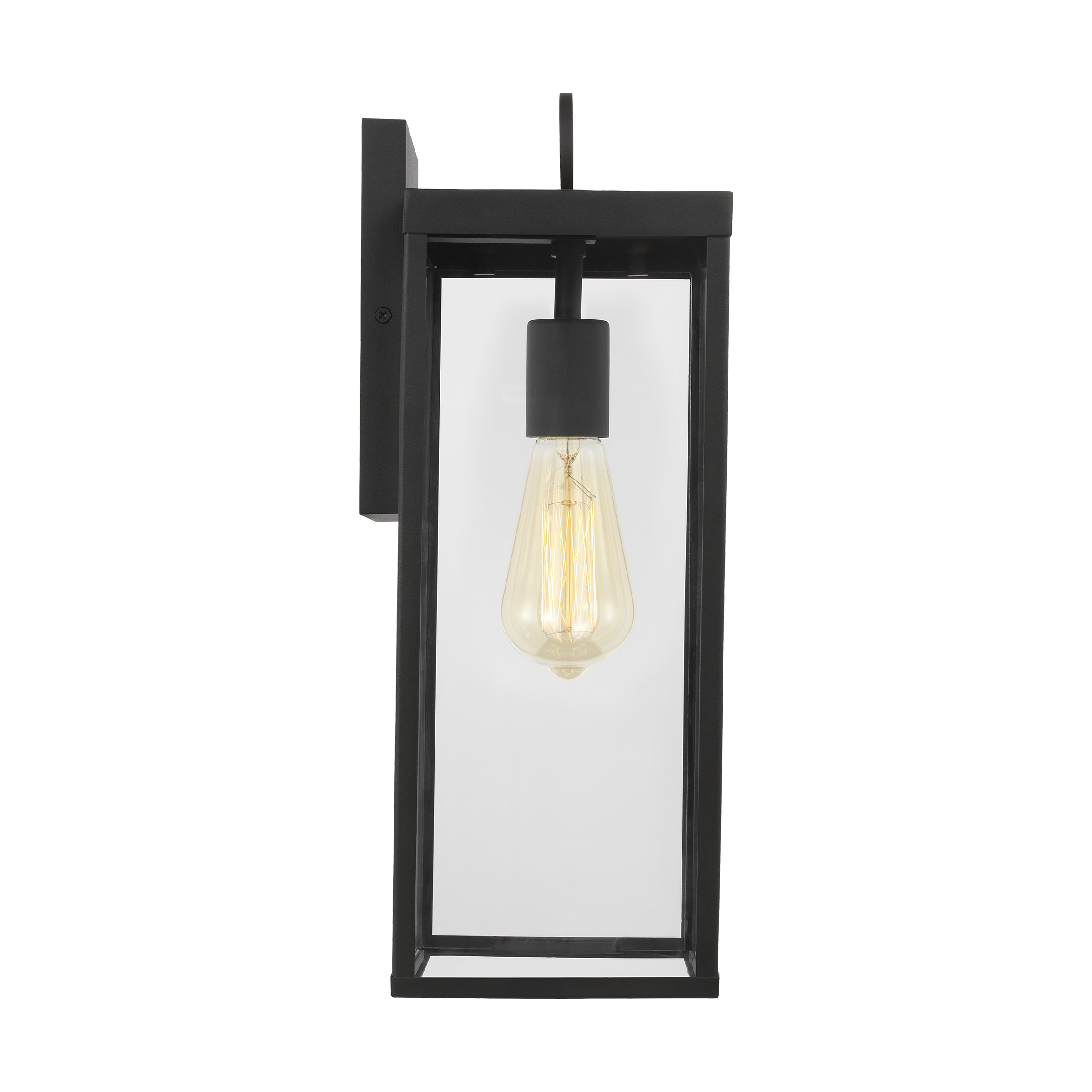 Howell Medium Wall Lantern Textured Black