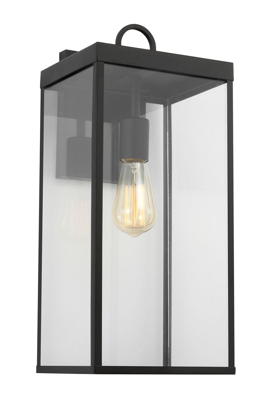 Howell Large Wall Lantern Textured Black