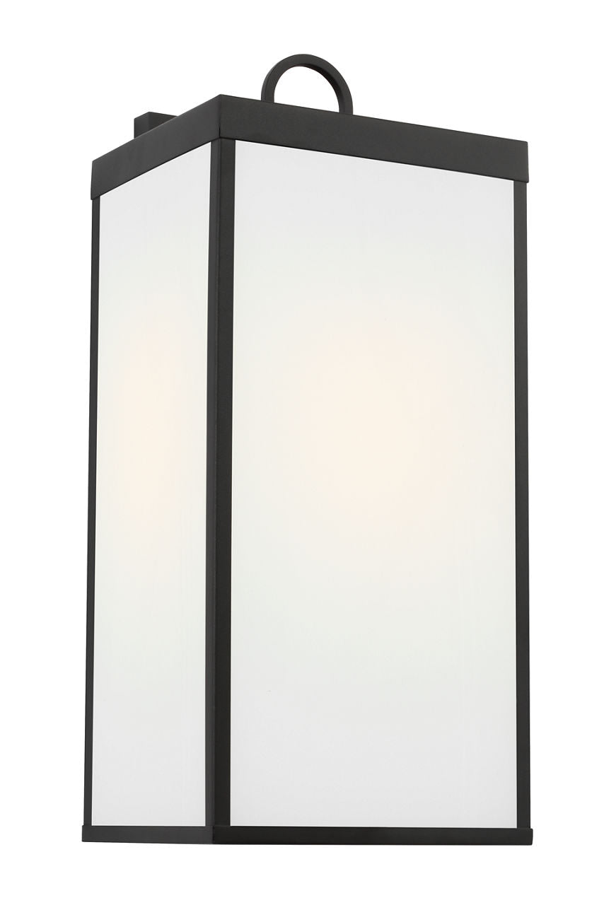 Howell Large Wall Lantern Textured Black