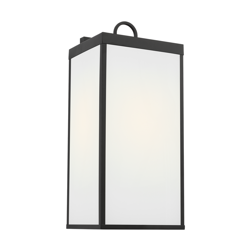 Howell Large Wall Lantern Textured Black