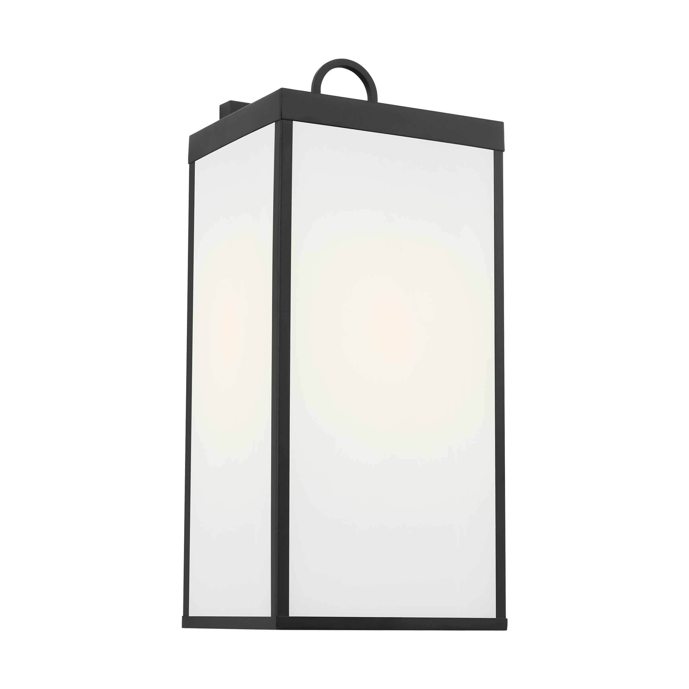Howell Large Wall Lantern Textured Black