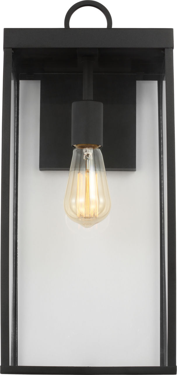 Howell Large Wall Lantern Textured Black