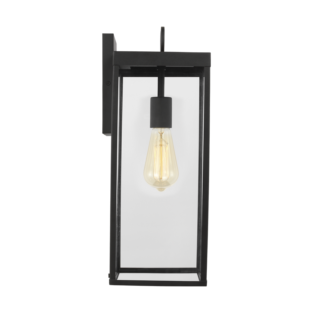 Howell Large Wall Lantern Textured Black