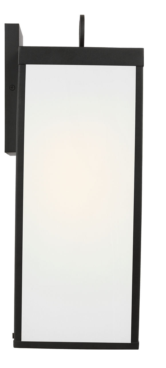 Howell Large Wall Lantern Textured Black