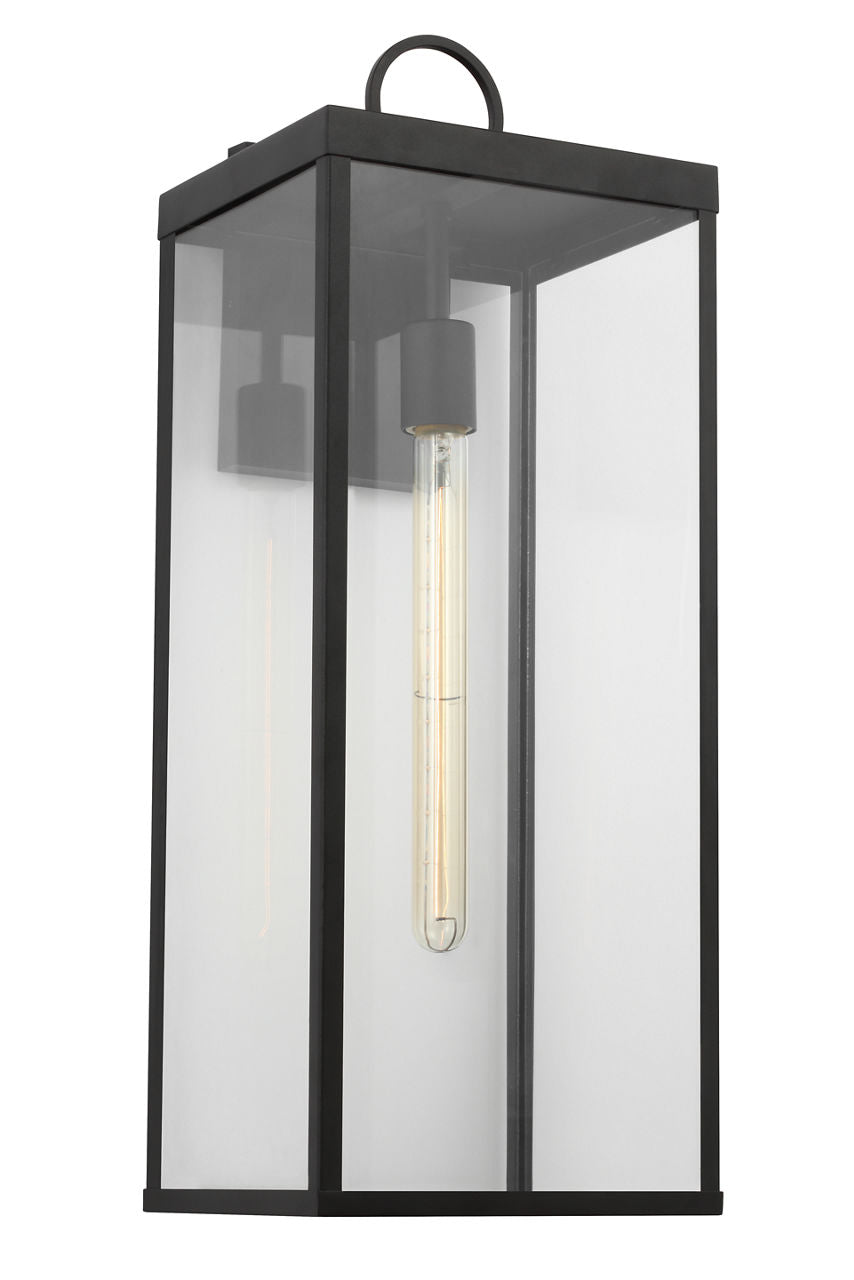 Howell Extra Large Lantern Textured Black