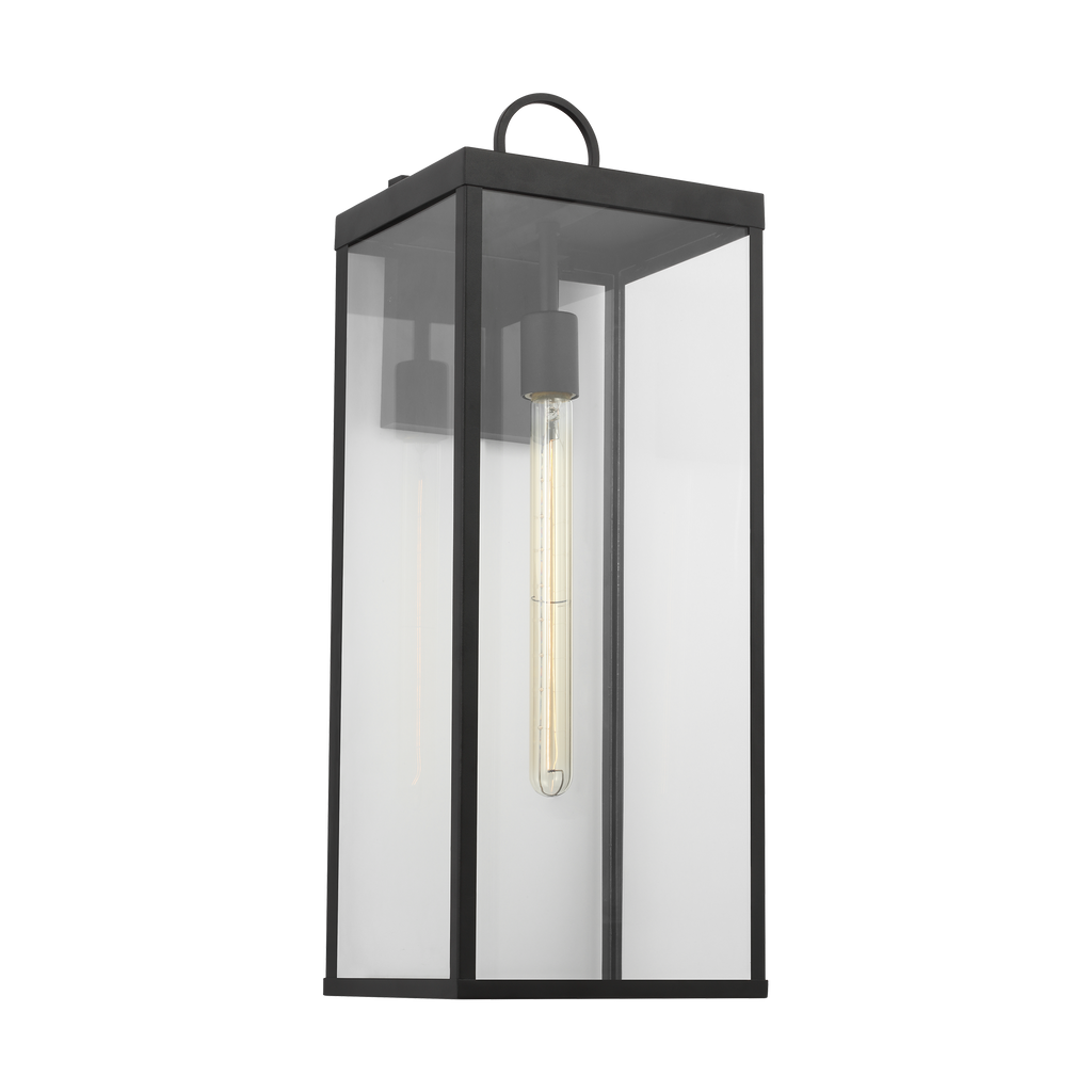 Howell Extra Large Lantern Textured Black
