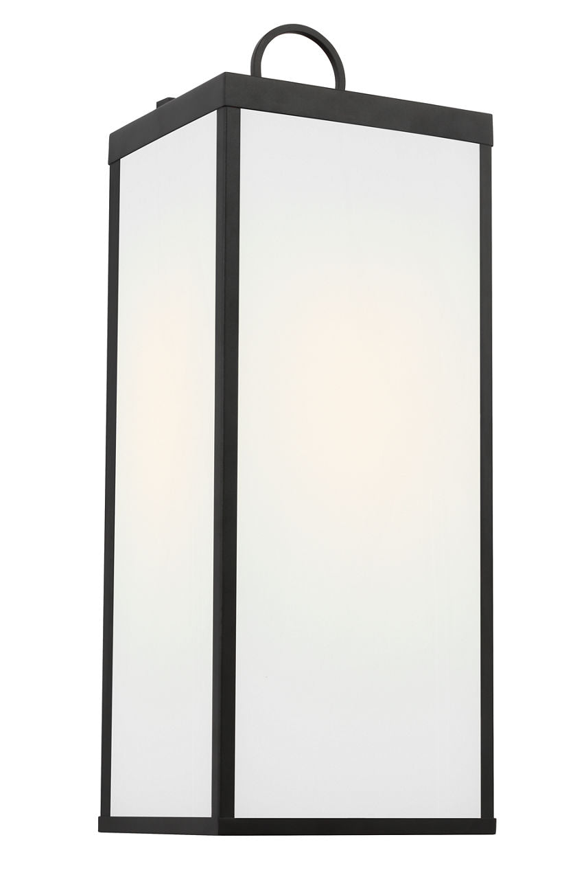 Howell Extra Large Lantern Textured Black
