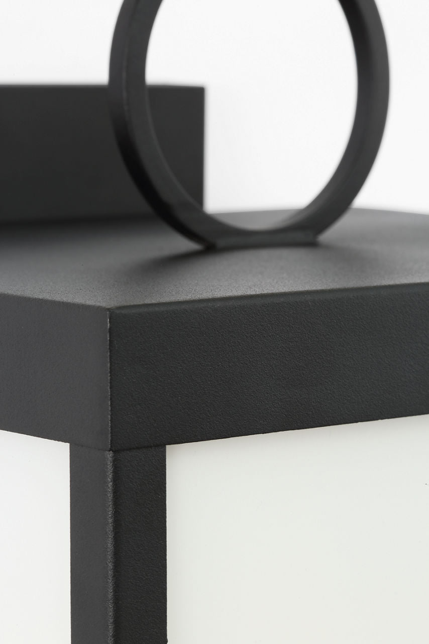 Howell Extra Large Lantern Textured Black