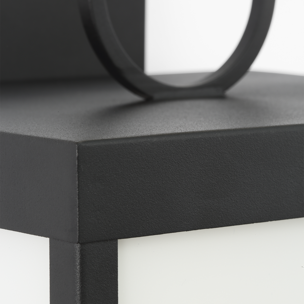 Howell Extra Large Lantern Textured Black