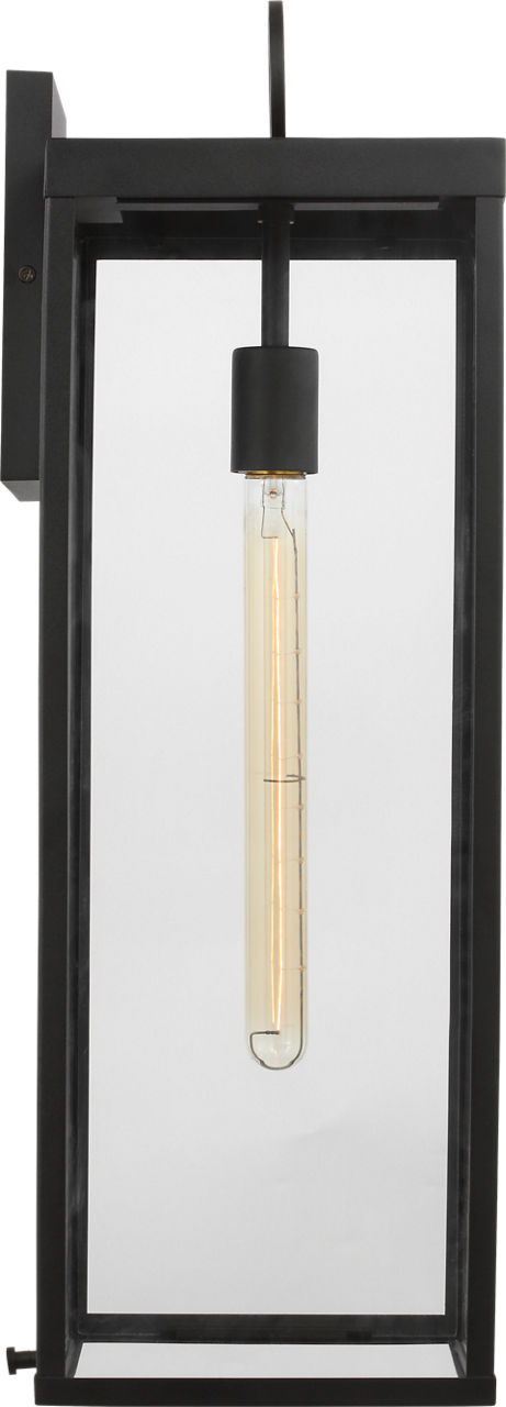 Howell Extra Large Lantern Textured Black