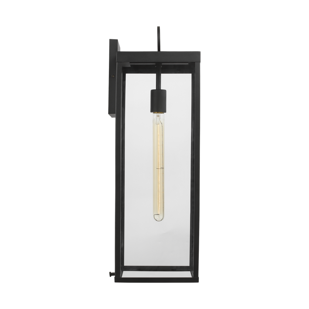 Howell Extra Large Lantern Textured Black