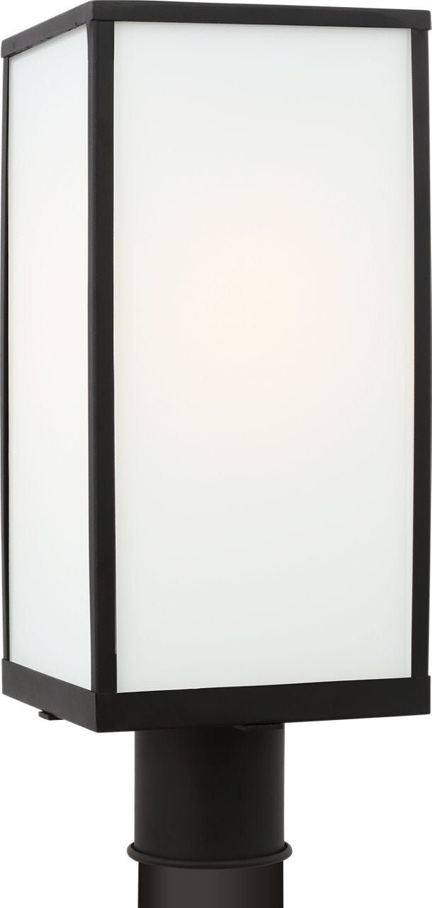 Howell Medium Post Lantern Textured Black