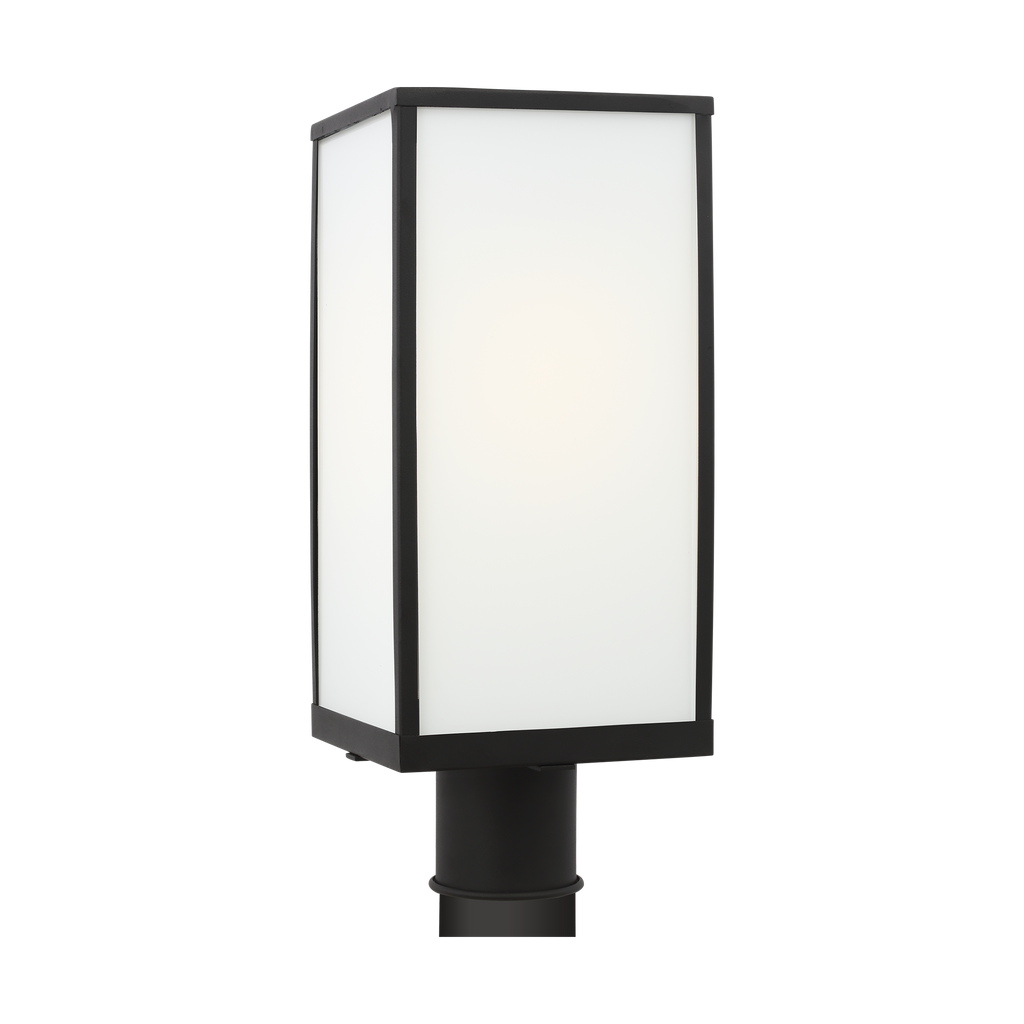 Howell Medium Post Lantern Textured Black