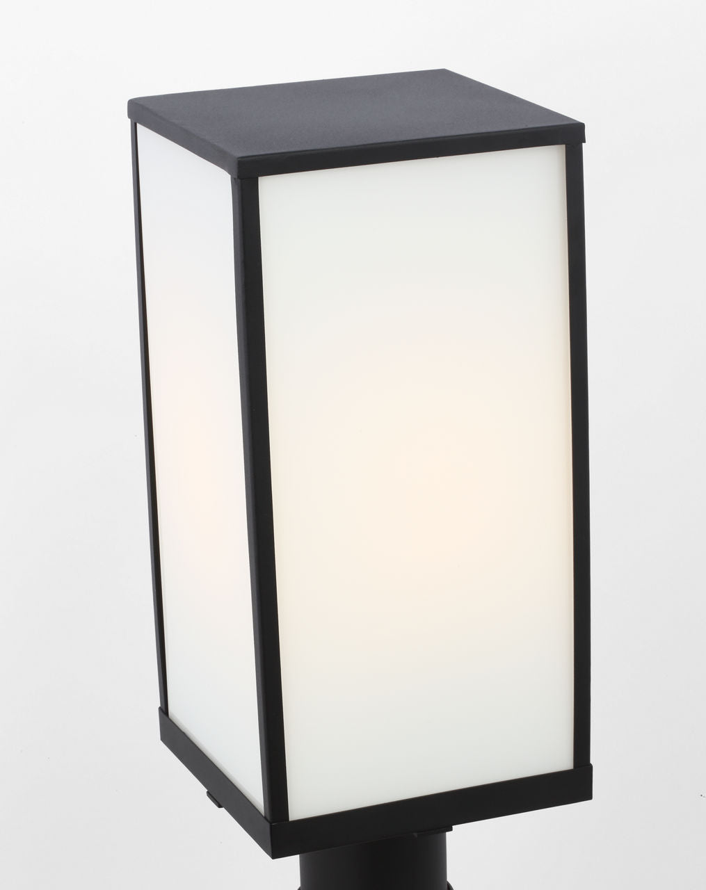 Howell Medium Post Lantern Textured Black
