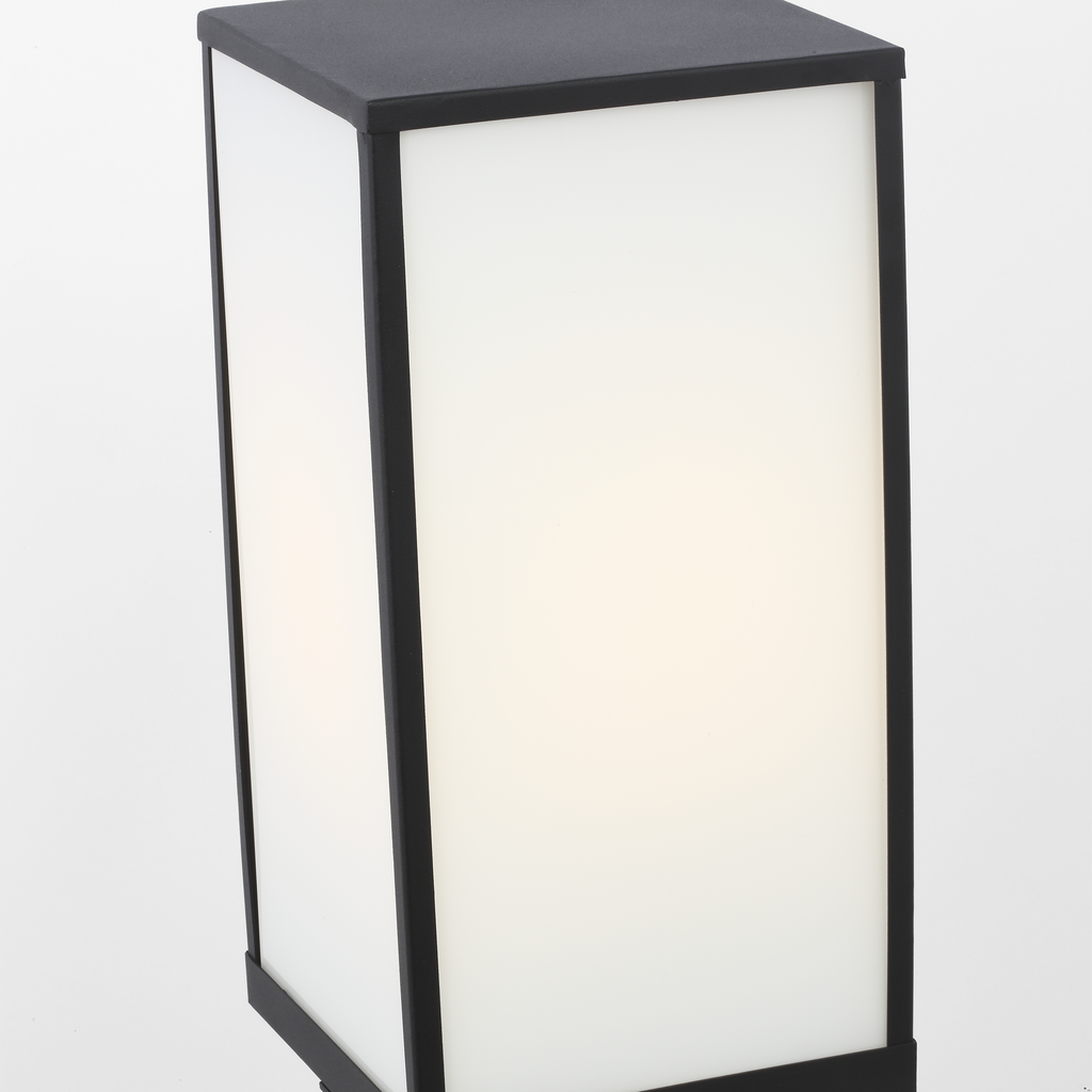 Howell Medium Post Lantern Textured Black