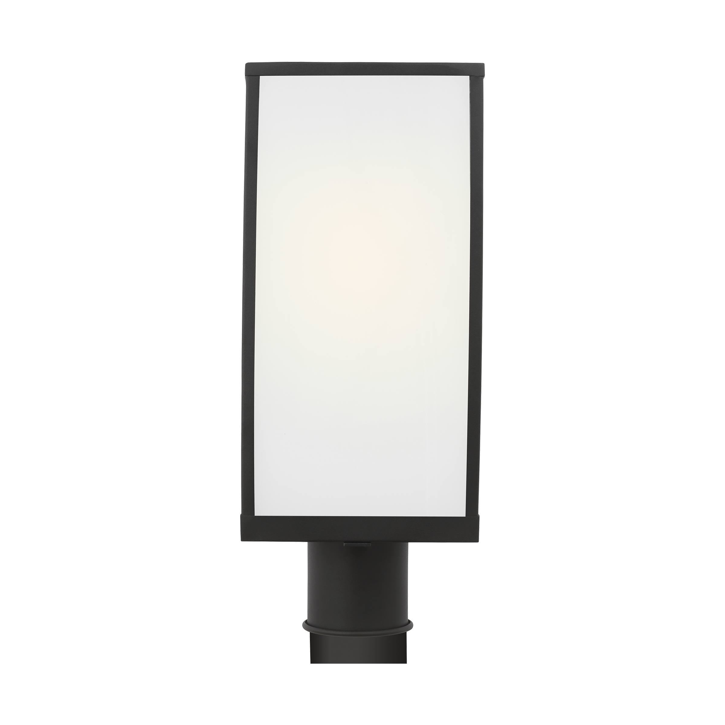 Howell Medium Post Lantern Textured Black