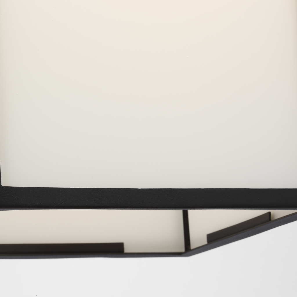 Howell Medium Pendant Lantern Textured Black