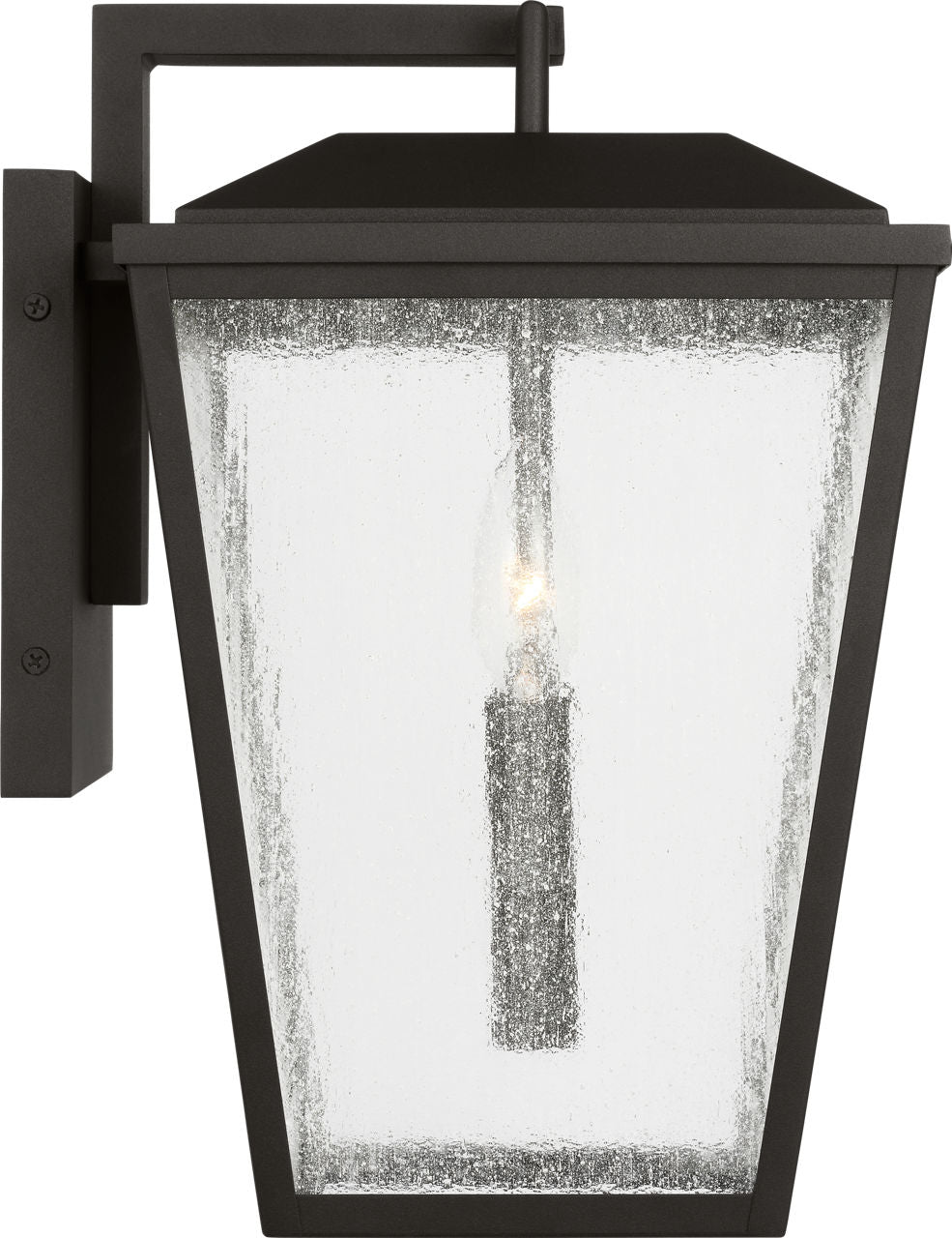 Kennewick Medium Wall Lantern Textured Black
