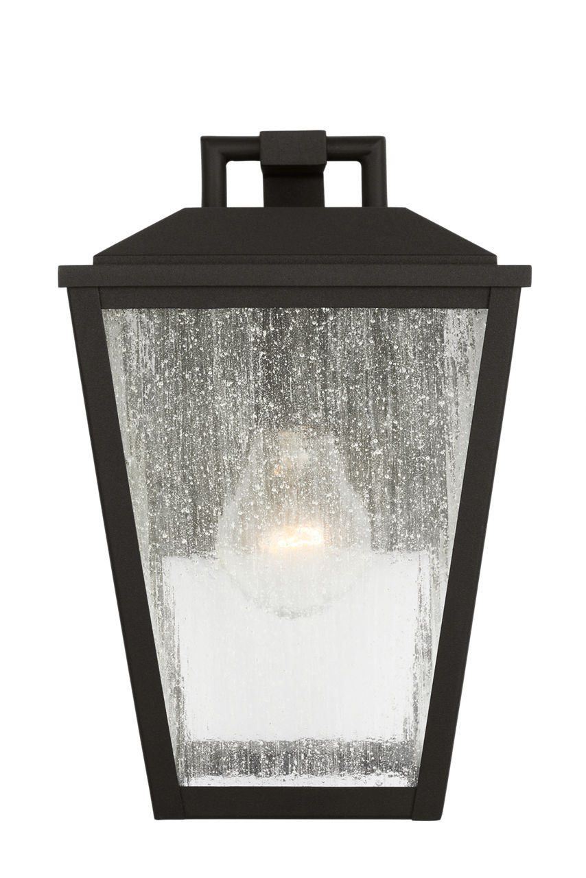 Kennewick Small Wall Lantern Textured Black