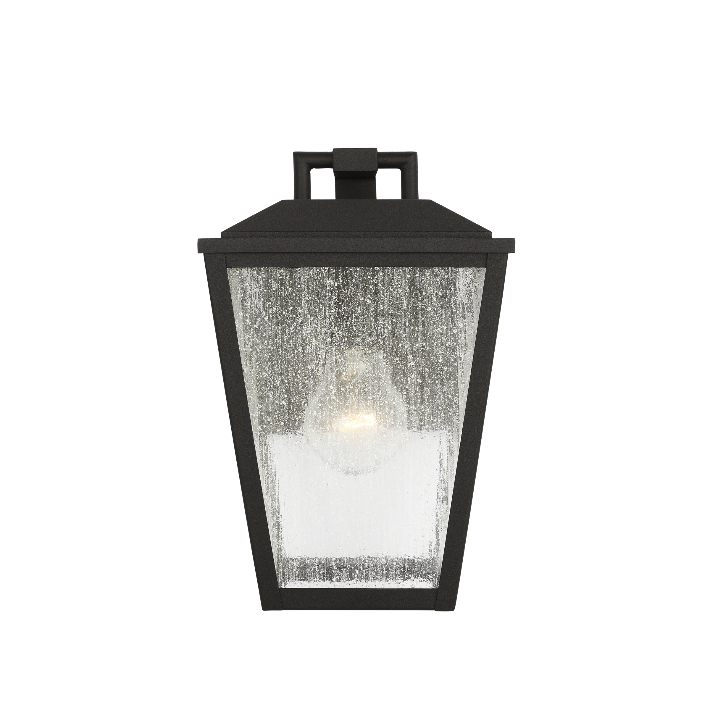 Kennewick Small Wall Lantern Textured Black