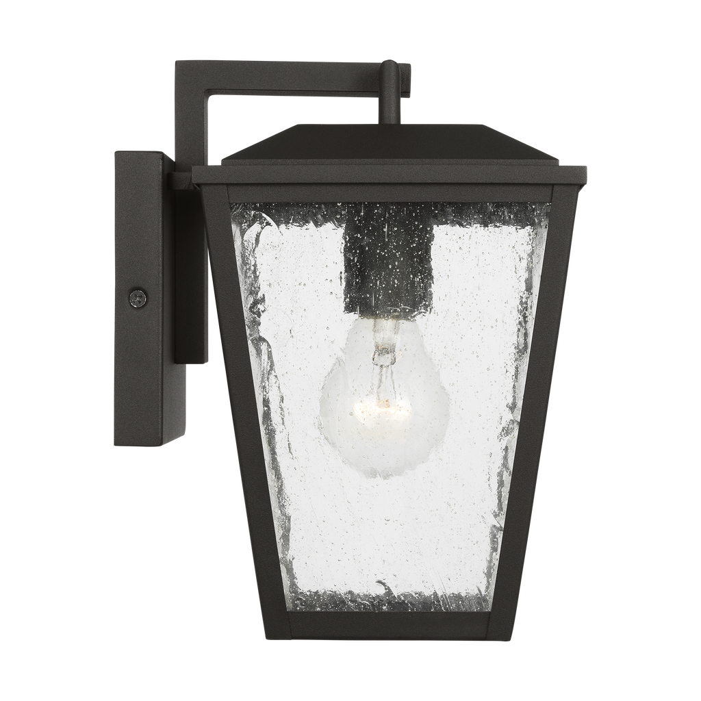 Kennewick Small Wall Lantern Textured Black